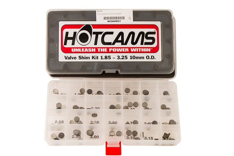 Hot Cams 10.00mm Complete Valve Shim Kit HCSHIM31 for Various KTM Adventure Street Super Duke & Enduro Dirt Bikes